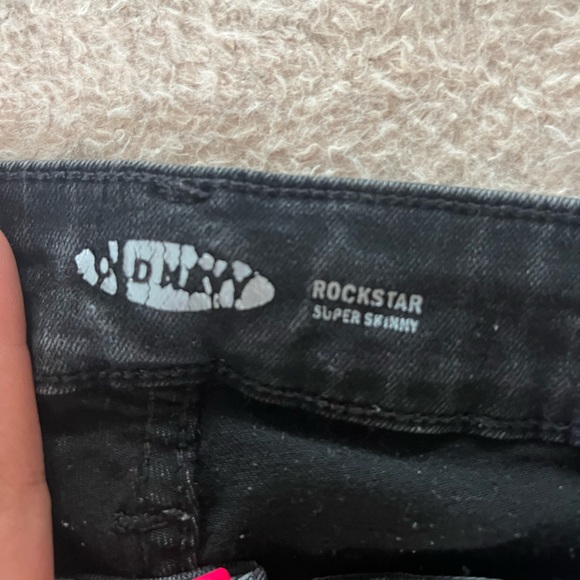 low rise black skinny jeans old navy size 2 - Picture 2 of 5